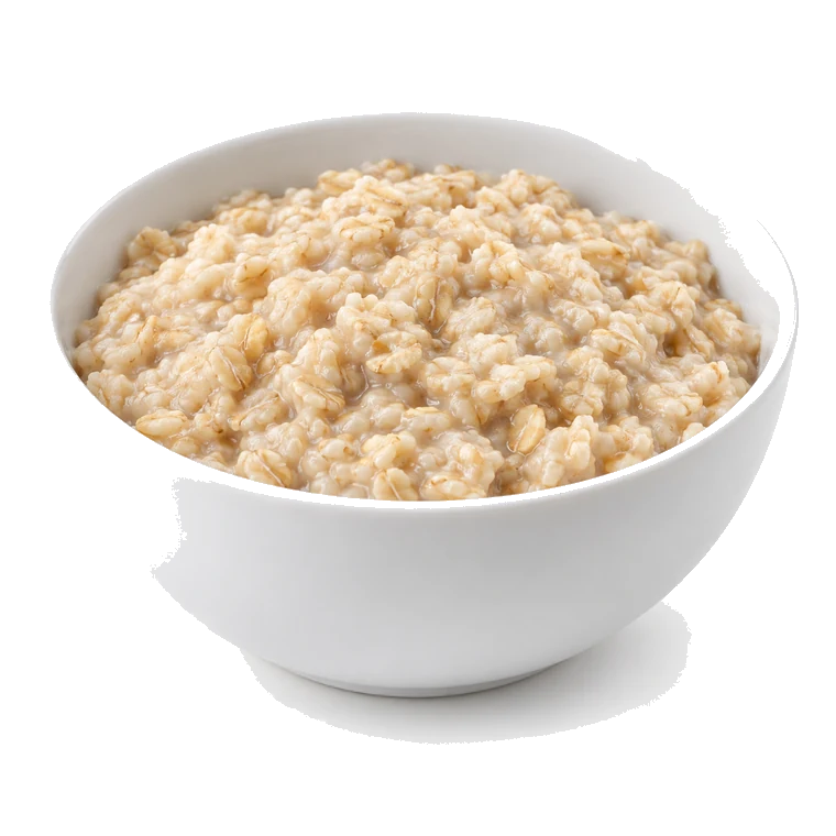 A bowl of oats